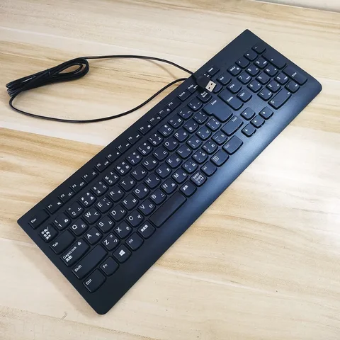 Проводная мембранная клавиатура PHTY для настольного компьютера и ноутбука с японской раскладкой