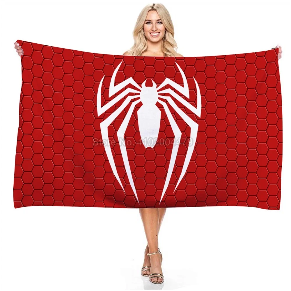Дисней Марвел детская полотенце для умывания Spiderman микрофибра полотенце для ванны детей Картун Пляж Спа Купание Мстители Домашний текстиль.