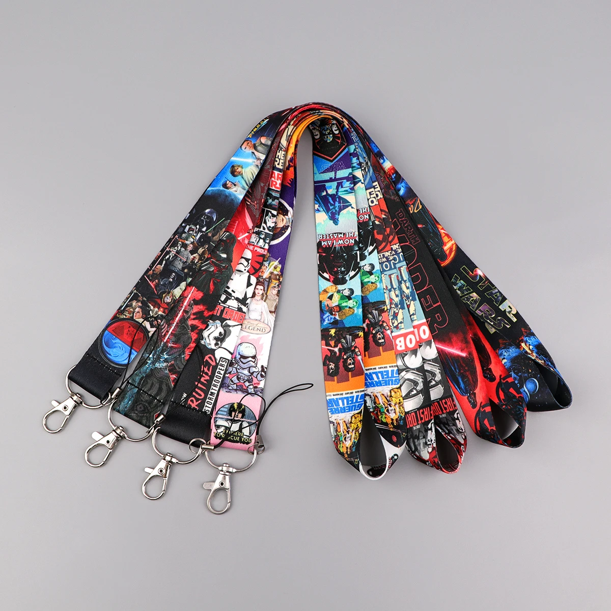 Шнурок для ключей фигурок фильмов брелок удостоверения личности ремешки