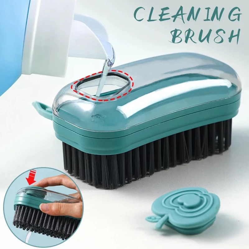

Liquid Cleaning Brush Multifunctional Automatic Soft Brush Shoe Artifact Shoe Brush Shoe Laundry Brush Household Brush Clothes