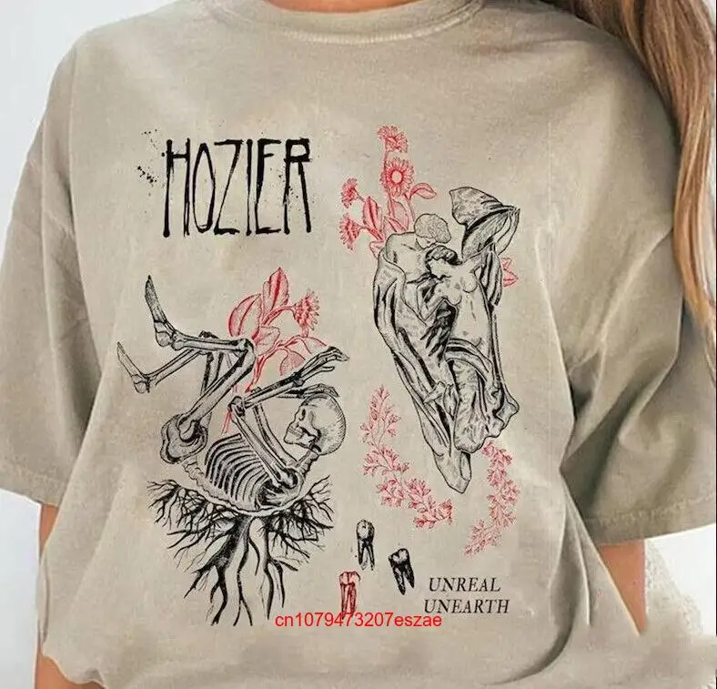 Винтажная Футболка Hozier Unreal Unearth потоотделка без гравировки может держать мое