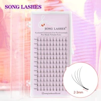 song lashes 0 07 0 05 thickness premade volume big fans 4d5dbig fan eyelash extension premade fans premade fan eyelash extension