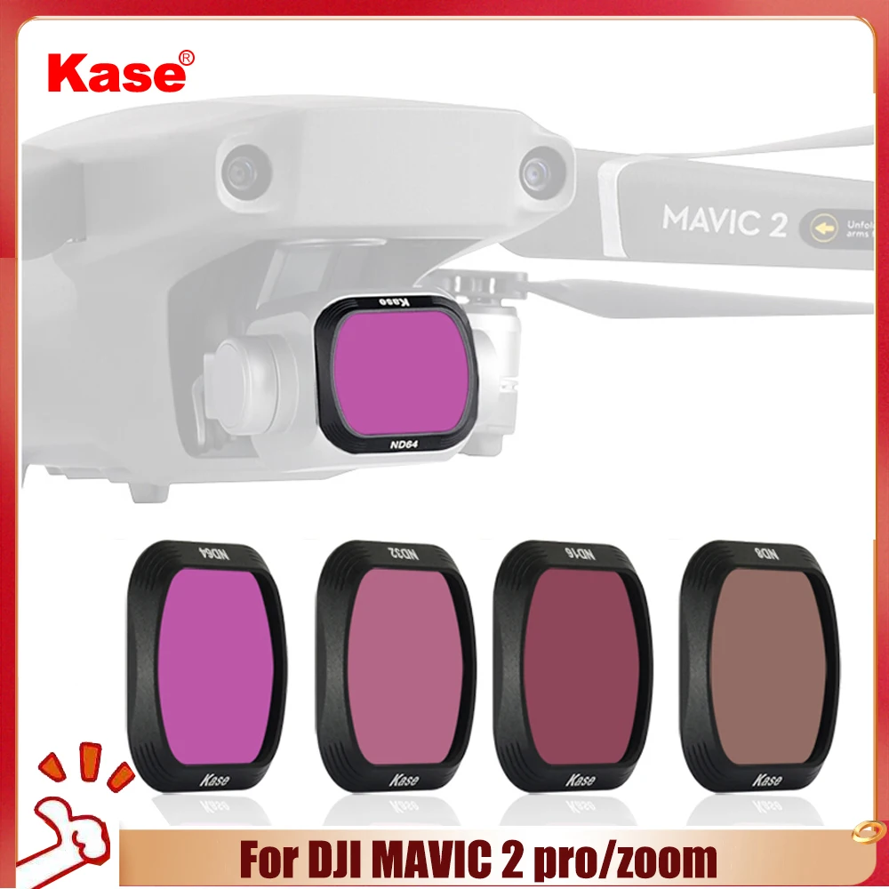 

Kase Drone Filter for DJI Mavic 2 Pro Zoom Mavic 2 Professional Version Zoom ND8 ND16 ND64 Neutral Density Filter