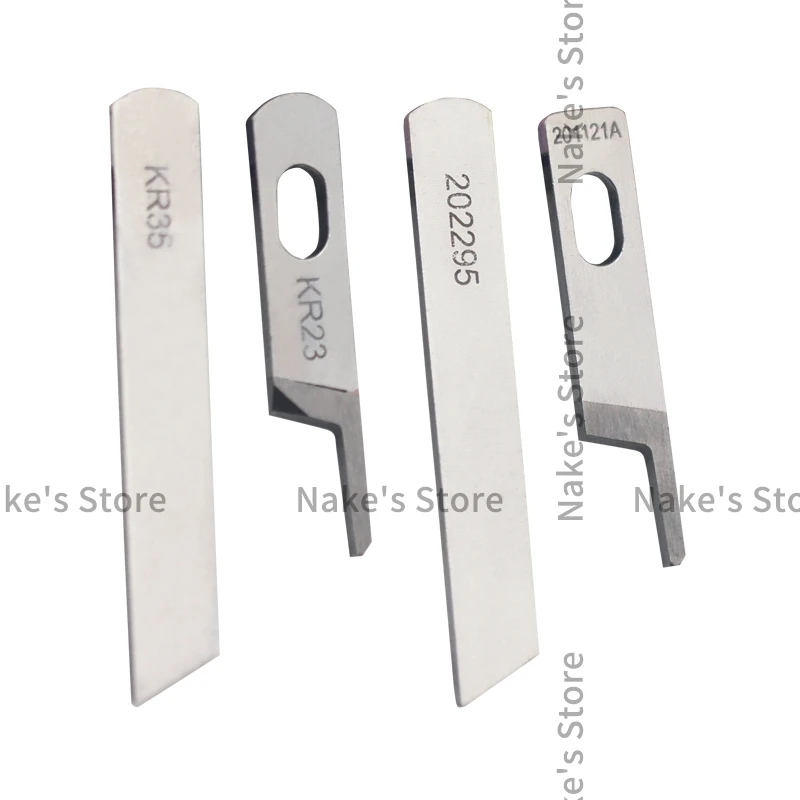 10 шт. красный фонарь 201121 A 202295 KR23 KR35 Верхнее и нижнее лезвие ножа для Siruba Pegasus M700 747