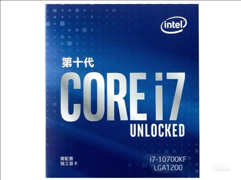 

Core i7-10700KF i7 10700KF 3.8 GHzEight-Core 16-Thread CPU Processor L2=2M L3=16M 125W LGA 1200 Sealed new in box