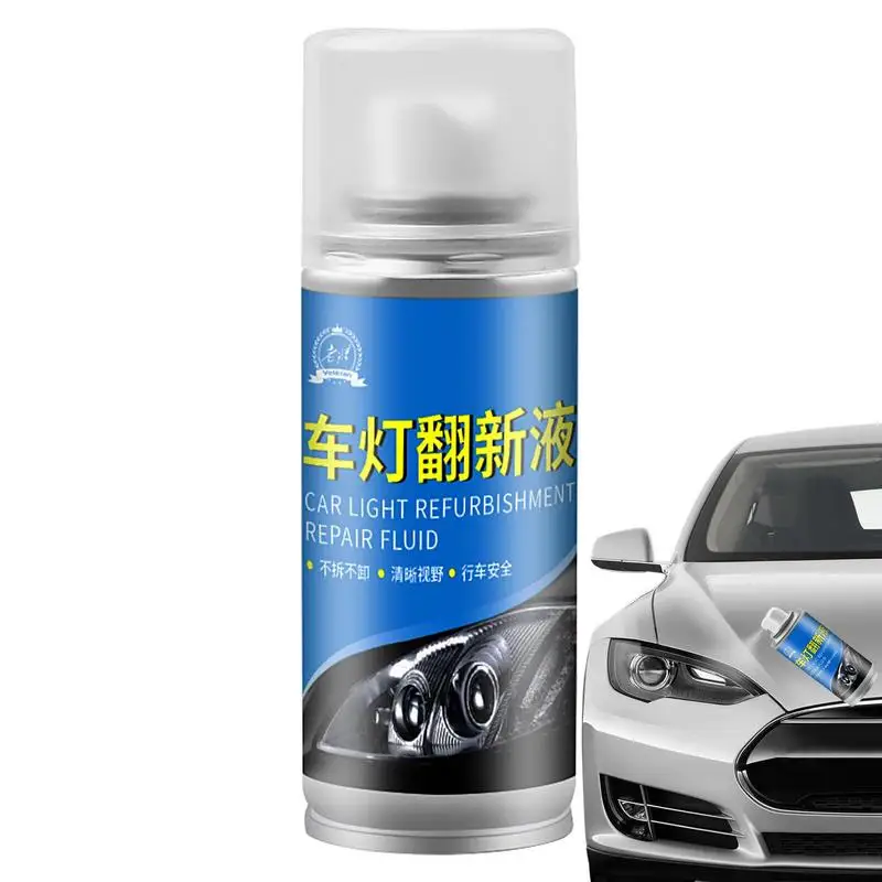 

Car Headlight Repair Fluid 5.6oz Auto Headlamp Lens Cleaner Not Greasy Headlamp Cleaner And Restoration Liquid For Truck Lens