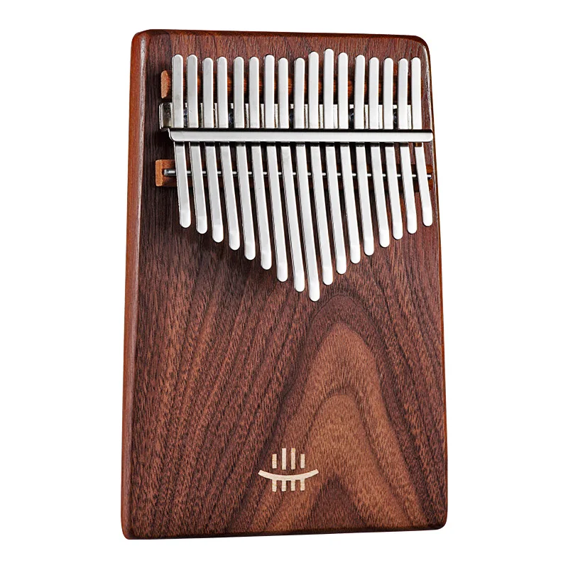 

Professional Hluru Kalimba Black Walnut Thumb Piano 21 Keys 17 Keys Wooden Full Solid Kalimba Plate Board Mbira For Beginner