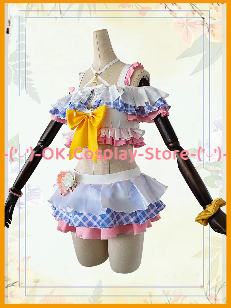 LoveLive купальник Kousaka Honoka Minami kotory Sonoda Umi Ayase Eli косплей костюм сексуальный женский