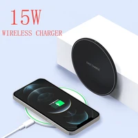 15w qi wireless chargers for iphone 11 12 x xr xs max 8 fast wireless charging for samsung s10 s20 note10 20 xiaomi huawei phone