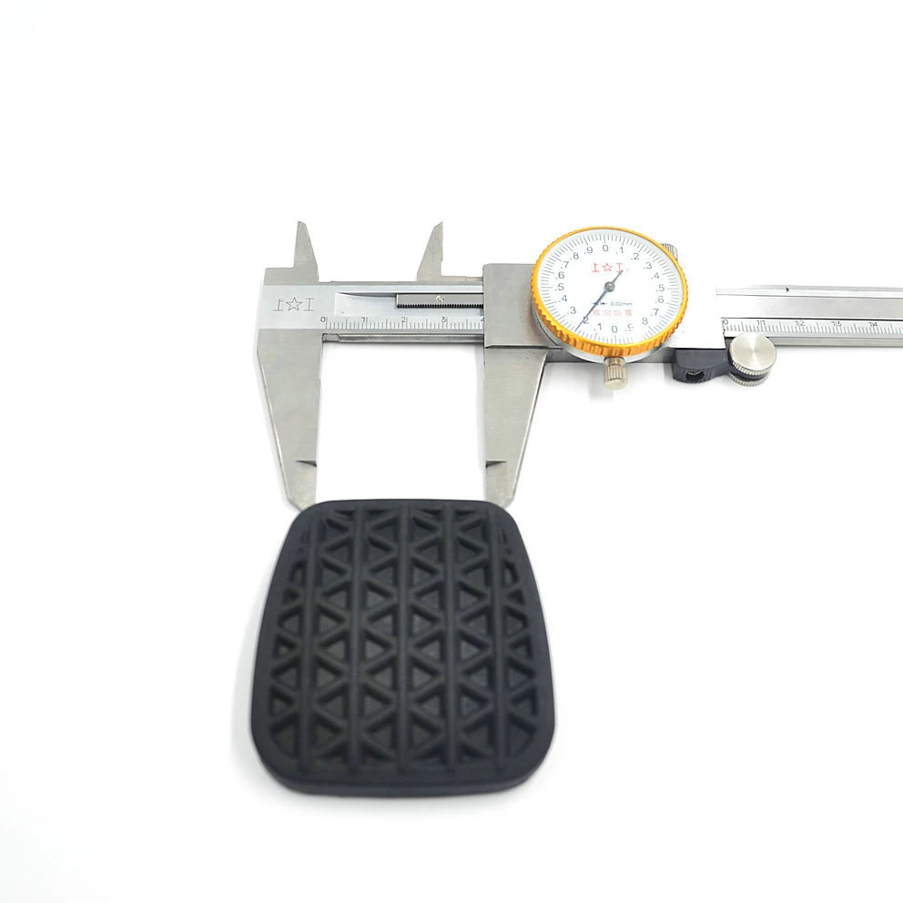 

2 Piece Brake Clutch Pedal Pad Rubber Cover Protective Case Suitable Fit For Automobiles Cars Pedals