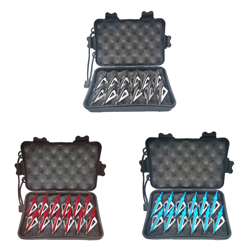 

Охотничьи наконечники для стрел, бродхеды, зерно 100/125, 3, фиксированное лезвие для блочного лука, 12 шт.