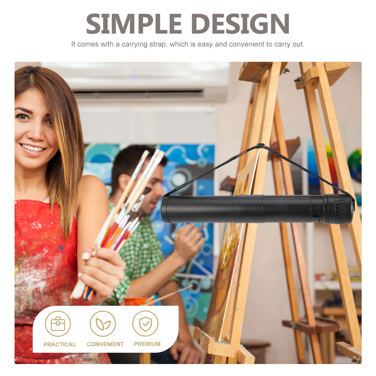 Тюбик Playmat пластиковый органайзер для хранения документов