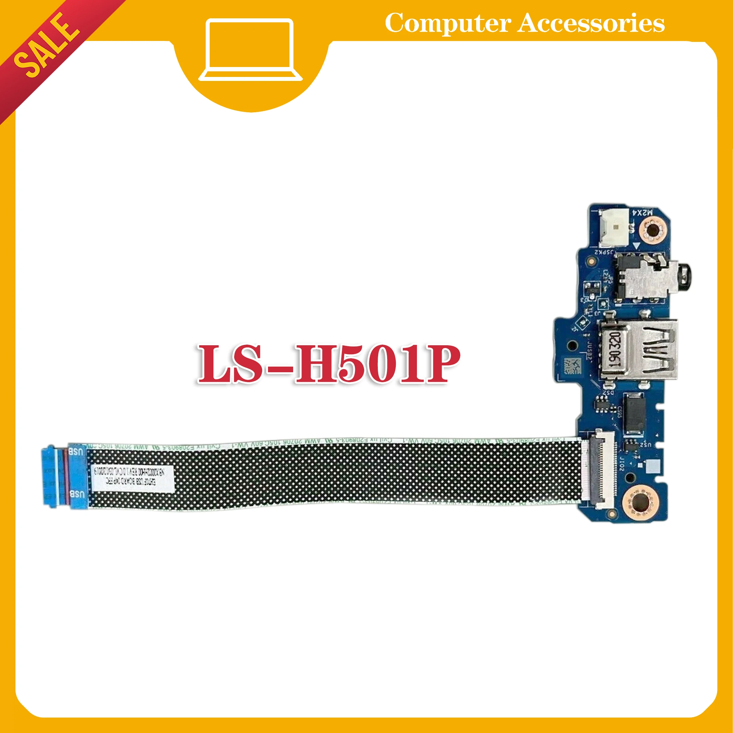 

Applicable to Acer Nitro AN515-54 AN515-41 USB audio cable socket board LS-H501P nbx002HE00