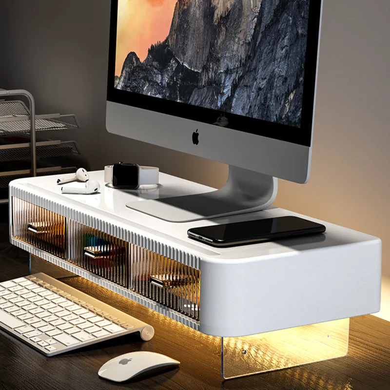 Роскошный и минималистичный подвесной компьютер с поднятой высотой настольная