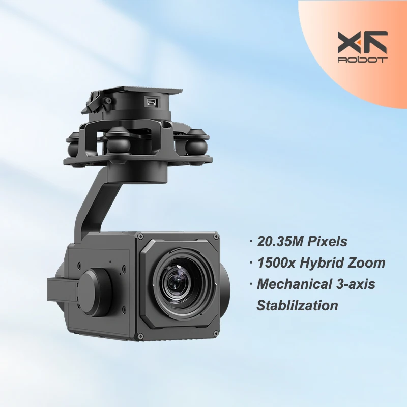 XF-Z6C с высоким зумом Видимый свет БПЛА PTZ-камера Разрешение 4K Гибридный зум