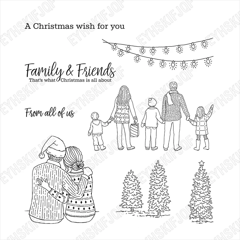 

Hand In Hand Tree Metal Cutting Dies Stamps Craft Embossing Make Paper Greeting Card Making Template Diy Handmade 2022 New