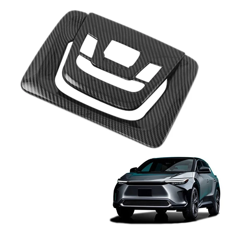 Автомобильная наклейка из углеродного волокна для передней лампы чтения Toyota BZ4X
