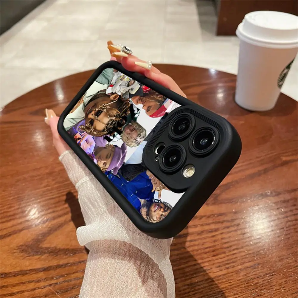 Рэпер Z-Zola MINISO чехол для телефона с лестницей глаз Iphone 11 12 13 14 15 16 Pro PLUS PRO MAX