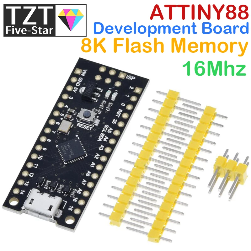 MH-Tiny ATTINY88 micro макетная плата 16 МГц/Digispark ATTINY85 модернизированная/NANO V3.0 ATmega328