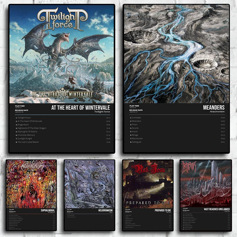 

Новейший музыкальный постер для комнаты, бара, Европы и Америки, 2023, настенное искусство, домашний декор, Обложка альбома, холст, печать, изображения в эстетике