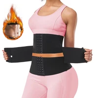 new waist trainer for women hourglass adjustable sports girdle seamless underbust tummy control corset slimming belt plus size