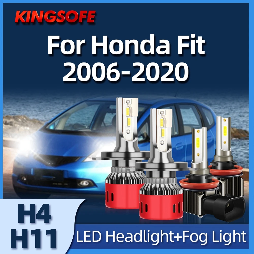 

120W LED Car Headlight Bulbs H4 H11 Auto Fog Light For Honda Fit 2016-2020 2006 2007 2008 2009 2010 2011 2012 2013 2014 2015