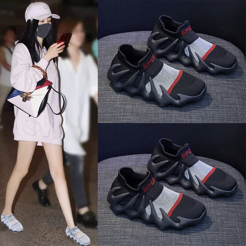 2023 New Summer Flat Round Toe Women's Sports Shoes  New  Comfortable Shoes for Women Lady Flats zapatillas de mujer