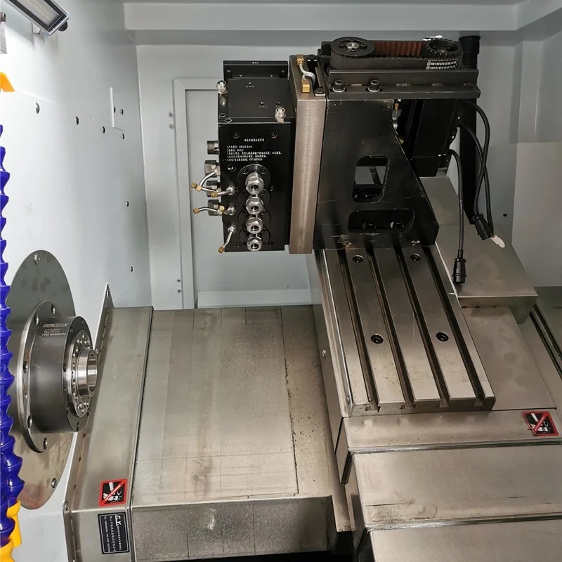 Высокоточная наклонная платформа с осью C прямой оснасткой и цанговым патроном