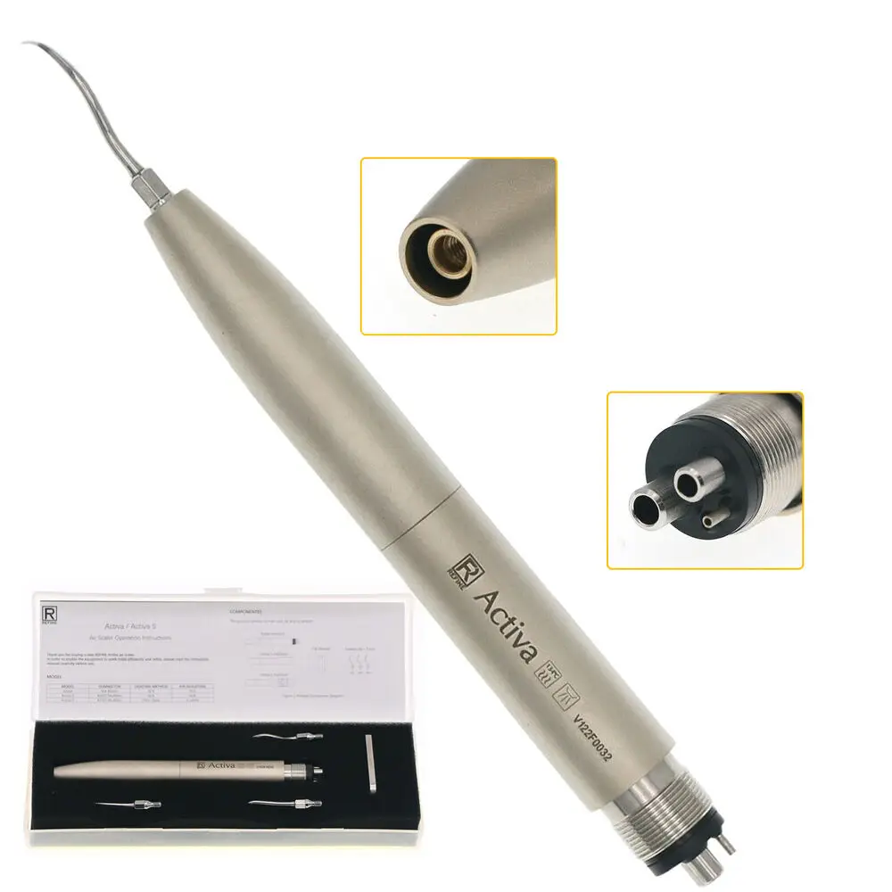 

Refine Dental Hygienist Air Scaler Sonic Handpiece 4Hole 3PCS Tips