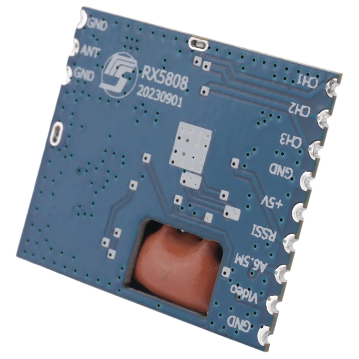 1 шт. FPV 5 8G беспроводной мини-модуль аудио-видео приемника RX5808 для системы RC