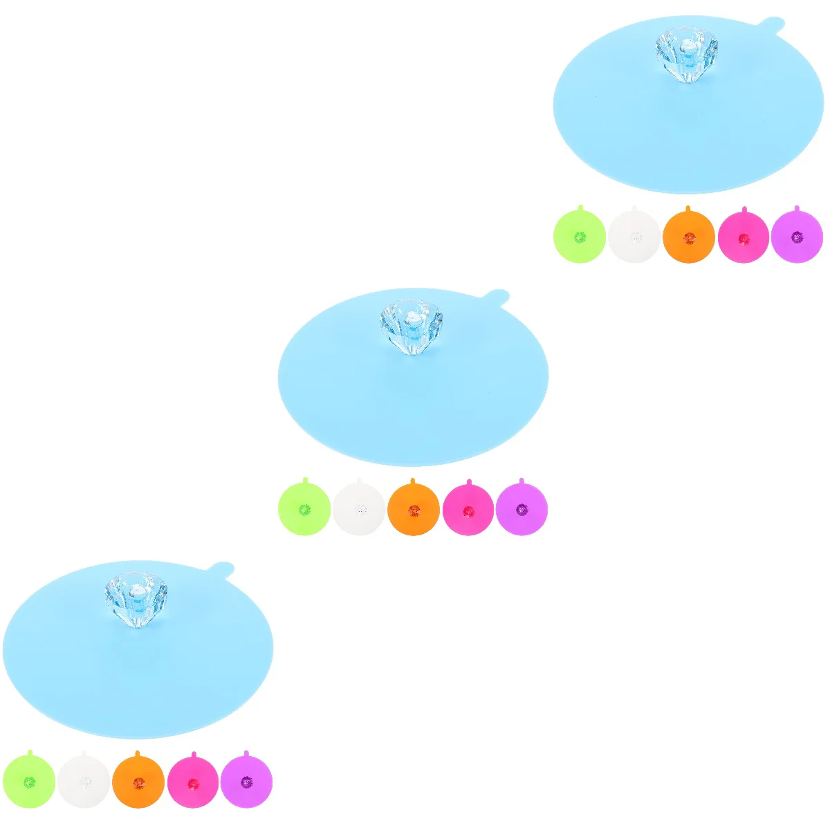 

18 Cup Covers Universal Mug Covers Decor Cup Lids Anti-dust Mug Lids