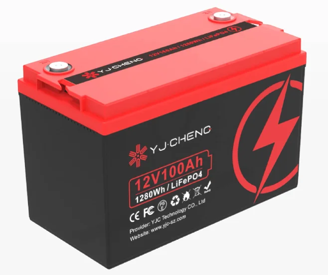 

YJC 12v100ah 200ah Deep Cycle Lithium lon Solar Battery 12v100ah Lifepo4 Pack for Solar System