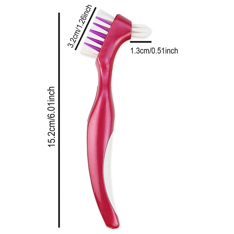 Щетка для чистки зубов с двумя головками искусственная щетина мужчин и женщин