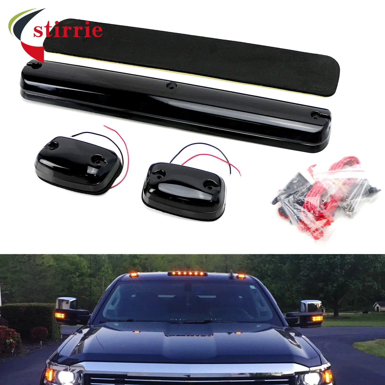 

led lights for car LED pickup roof warning light for Chevrolet for GMC 07-13 roof warning running light car accessories