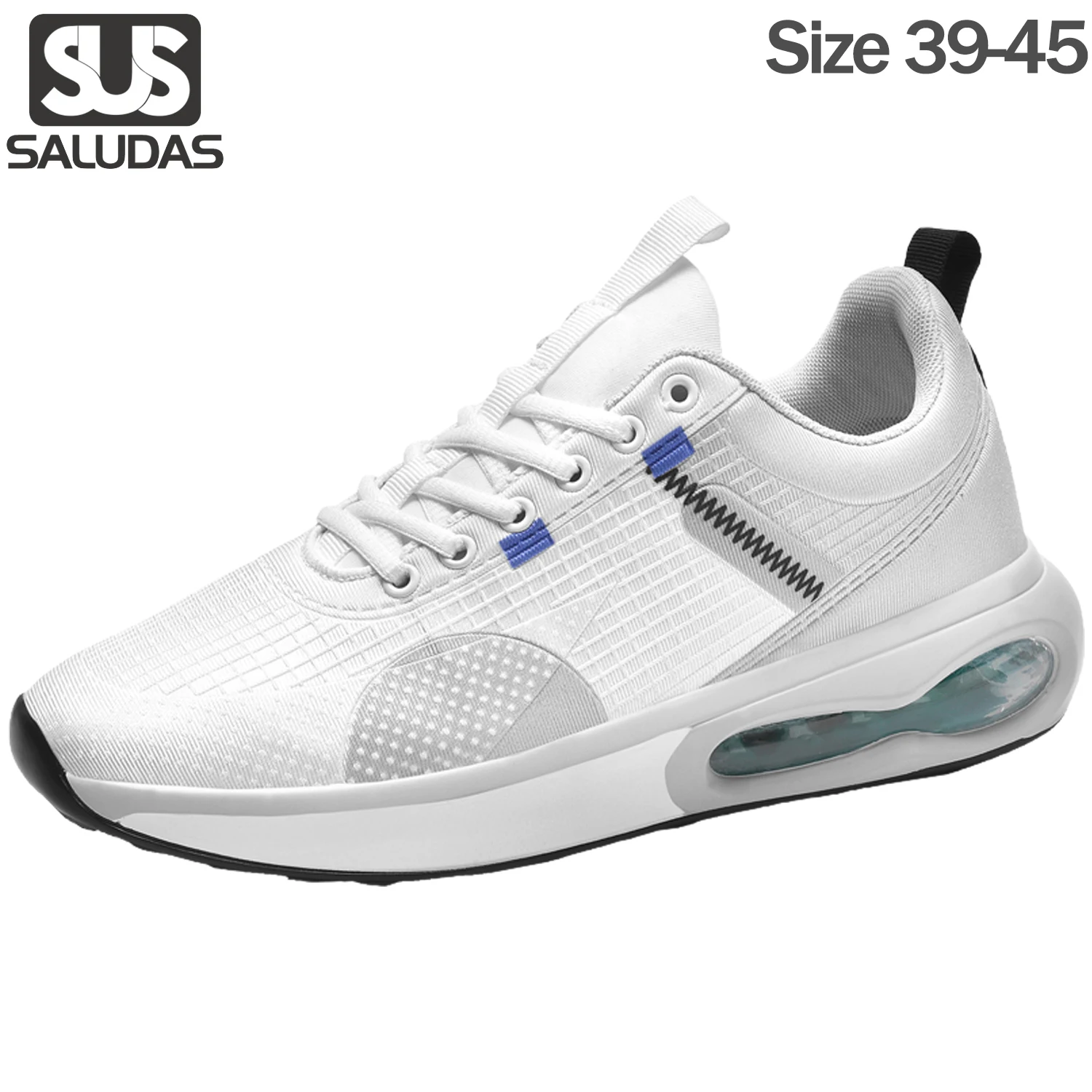 

Мужские спортивные кроссовки SALUDAS, кроссовки с воздушной подушкой, теннисная обувь, дышащие кроссовки, Уличная обувь для бега, нескользящая Мужская Спортивная обувь