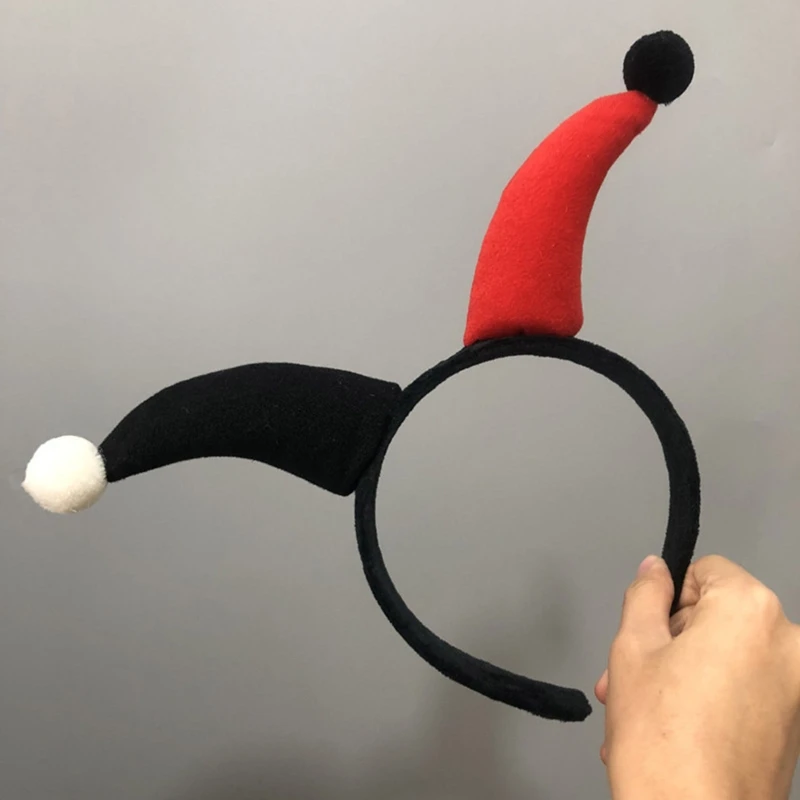 Neuheit Clown Teufel Horn Form Stirnband Circus Haar Hoop Make-Up Cosplay Partei – Detail 5