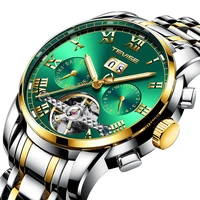 relogio masculino tevise mens watches top brand luxury tourbillon automatic mechanical watch men waterproof steel business watch