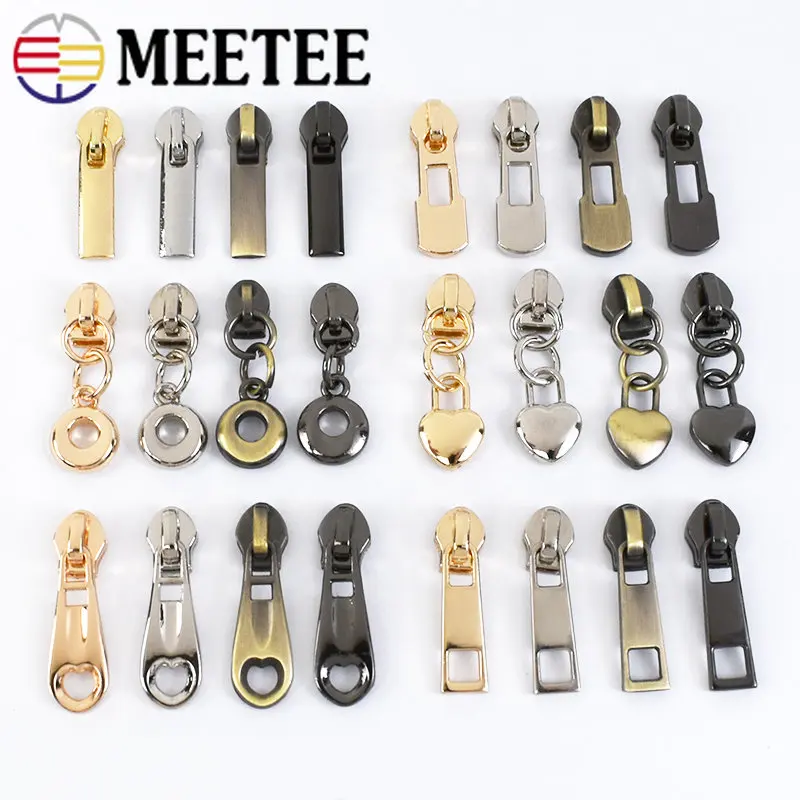 

20 шт. 3 # Швейные слайдеры на молнии для нейлоновых застежек-молний, ленты для сумок, курток, карманов, Съемник на молнии, набор для ремонта мол...