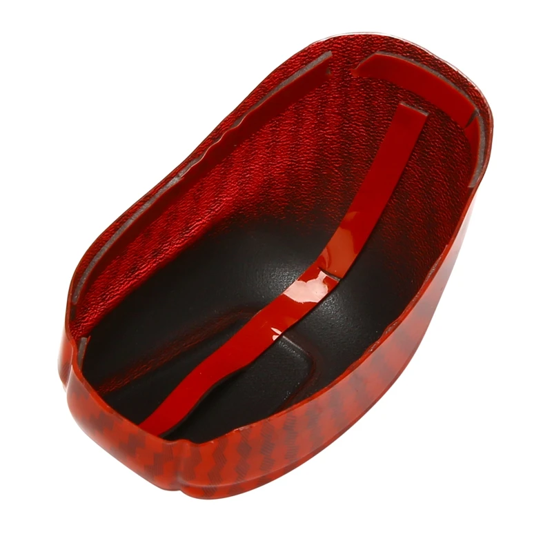 Красная консоль из углеродного волокна накладка на ручку переключения передач