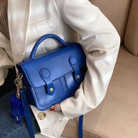new klein blue women bags 2022 fashion cambridge bag ladies designer handbags simple solid color crossbody bags for girls sac