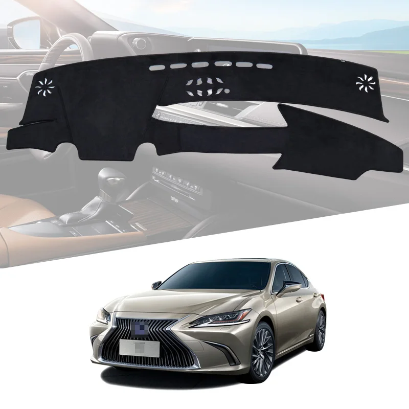 Фото Накладка на приборную панель для LEXUS ES 2018 200 260 300h 250 350F 300h F, спортивный Противоскользящий коврик для приборной панели, аксессуары для приборной панели №3