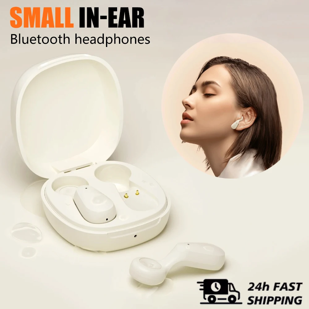 Фото Мини-портативные наушники Bluetooth IPX5 водонепроницаемые сенсорные HiFi звук беспроводные игровые наушники для спорта на открытом воздухе музыкальные наушники airpods pro 2 №1