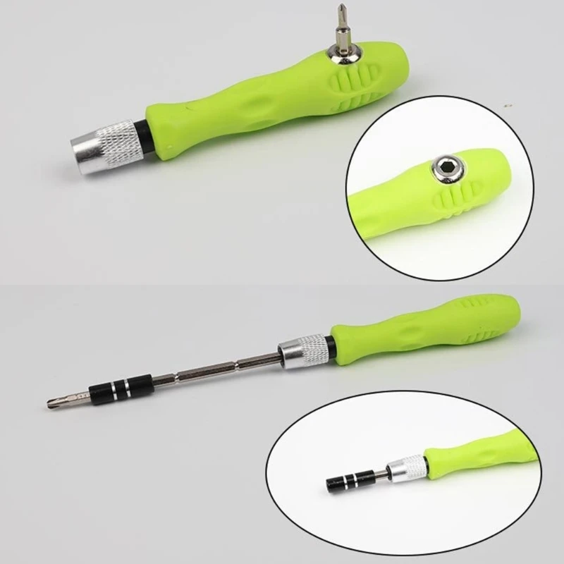 

Creative-32 In 1 Screwdriver Set Precision-Mini Magnetic Screwdriver Bit Phone Camera Laptop Maintenance Tool Repair