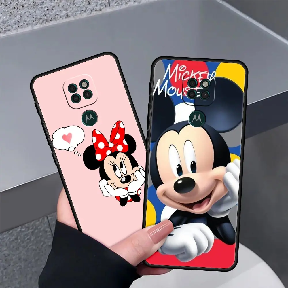 Чехол с Микки Маусом для Motorola Moto G30 G31 G50 G51 G60 G9 Play G8 Power Lite One Fusion Plus G Stylus Cover Coque |