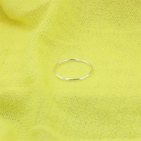 zfsilver lovely silver 925 sterling fashion simple smooth circle rings for women female matchall korean wedding party jewelry