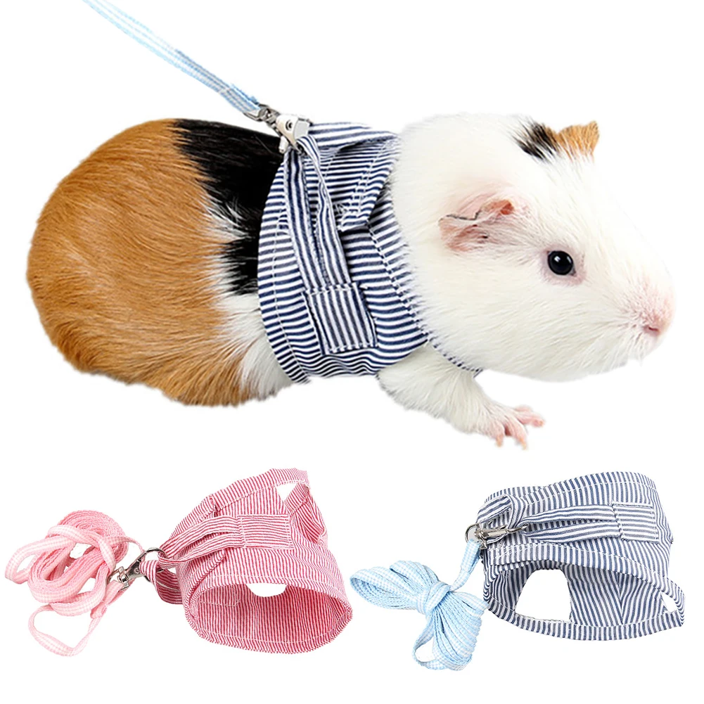 

Ремень для сцепления домашних животных, ремень для тренировки на открытом воздухе, веревка для хомяка, морской свиньи, товары для домашних ж...