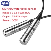 dc5v 0 5 4 5v output ip68 submersible water level sensor liquid level transmitter