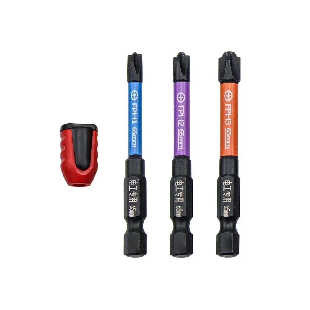 

3 шт. FPH FPZ специальная шлицевая крестовая отвертка с магнитным кольцом для электрика 65/110 мм магнитная отвертка ручной инструмент