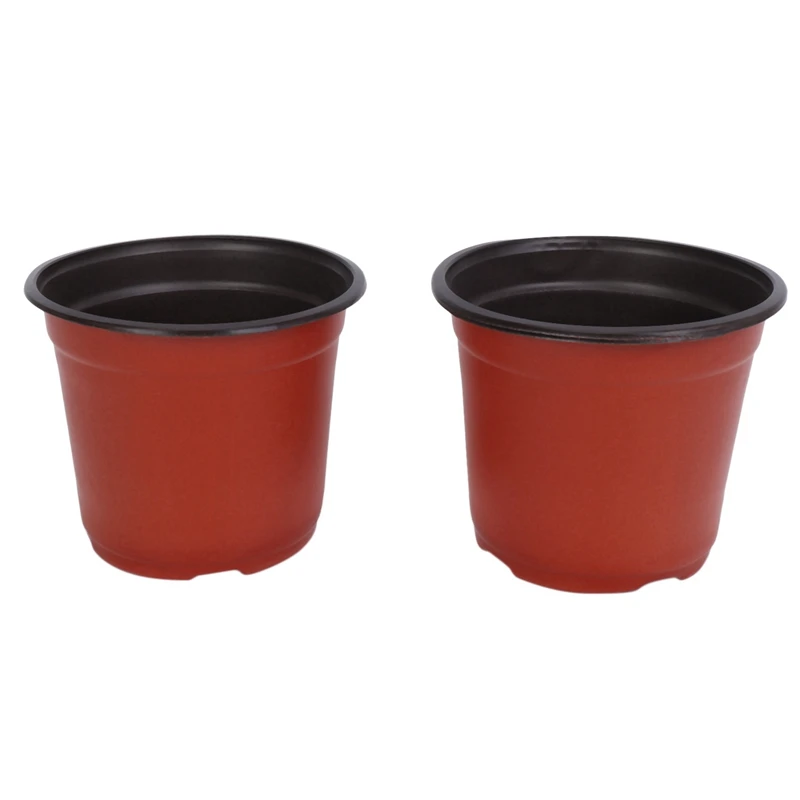 

1500Pcs 4.72 Inch Plastic Flower Seedlings Nursery Supplies Planter Pot/Pots Containers Seed Starting Pots Planting Pots