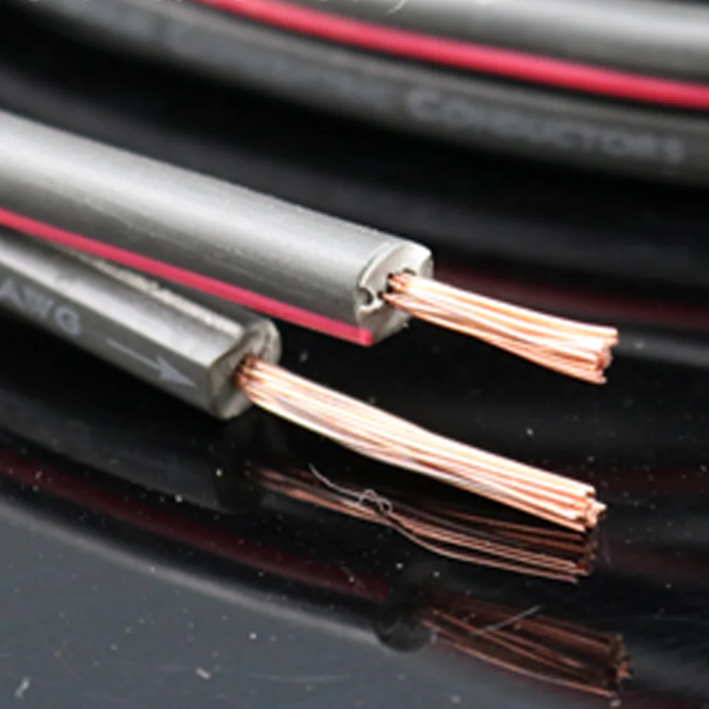 2 шт. бескислородный медный кабель высокой чистоты х14 AWG | Электроника